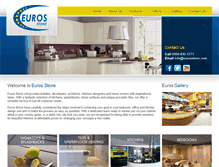 Tablet Screenshot of eurosstone.com